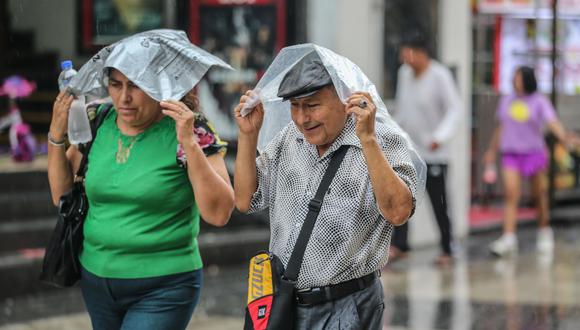 Lluvias en Lima.