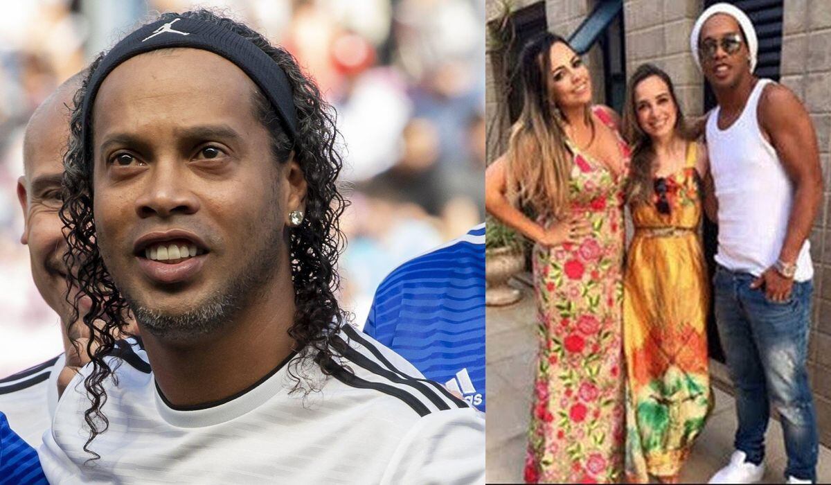 Ronaldinho y una locura de amor:  ¿Se casará con dos mujeres? ¿Con sus "dos novias"? | FOTOS