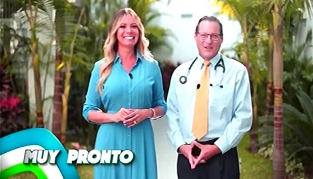 Laura Huarcayo regresa a la TV de la mano del doctor Tomás Borda a través de Latina