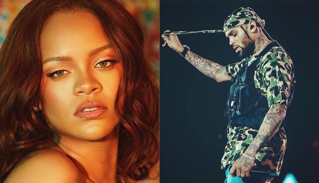 Chris Brown comenta en una foto de su ex Rihanna y causa revuelo. (Fotos: @badgalriri/@chrisbrownofficial)