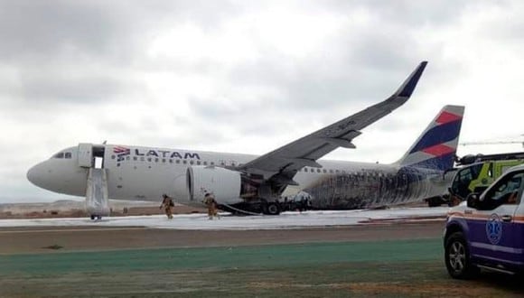 El vuelo accidentado llevaba a un total de 102 pasajeros. (Foto: Andina)