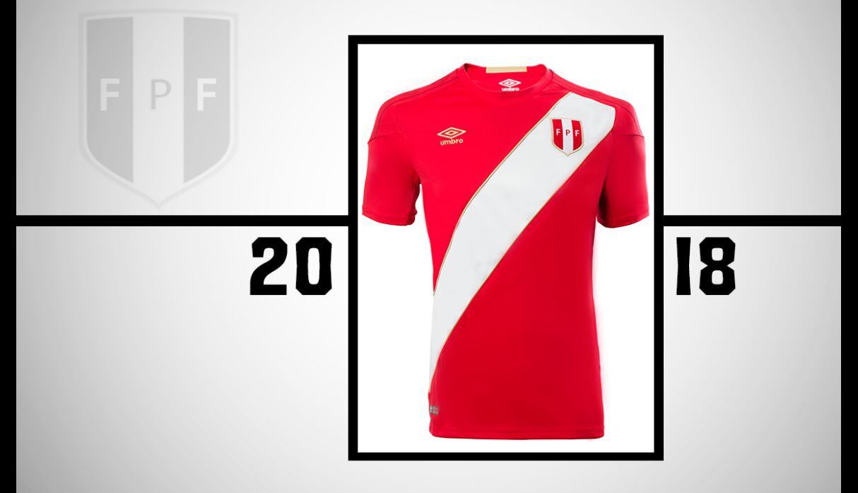 Camiseta altera de la selección peruana