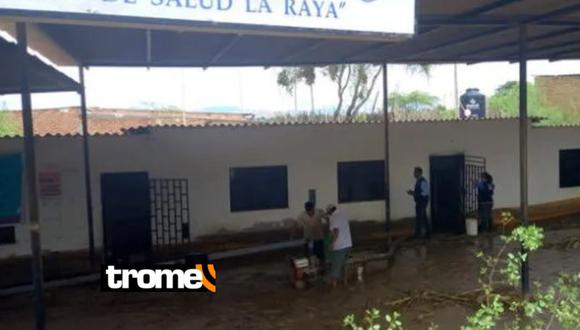 El centro de salud de La Raya es uno de los afectados. Foto: Minsa
