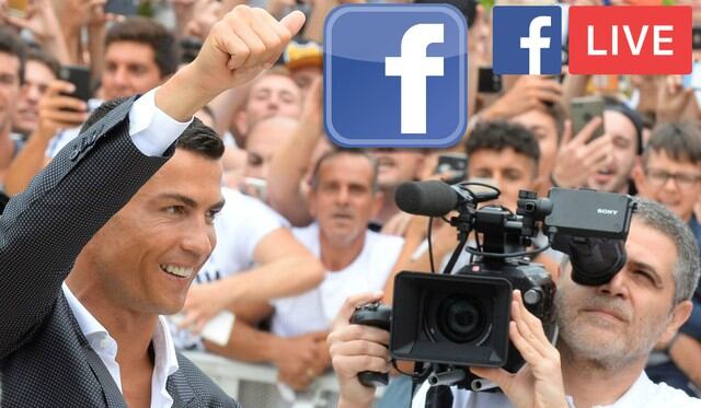 Cristiano Ronaldo por Facebook Live: CR7, es ícono de la nueva era de transmisiones de partidos en el mundo