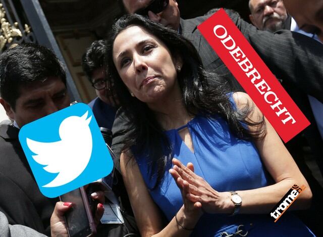 Nadine Heredia y Odebrecht: usa Twitter para defenderse