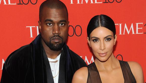 Kanye West y Kim Kardashian estuvieron junto a sus hijos. (Foto: Getty)