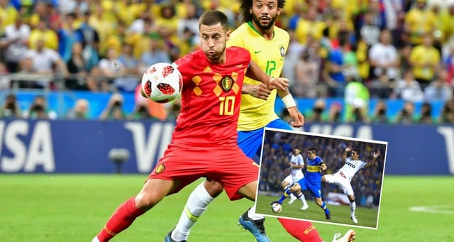 Eden Hazard la estrella de la selección de Bélgica que es hincha de Juan Román Riquelme