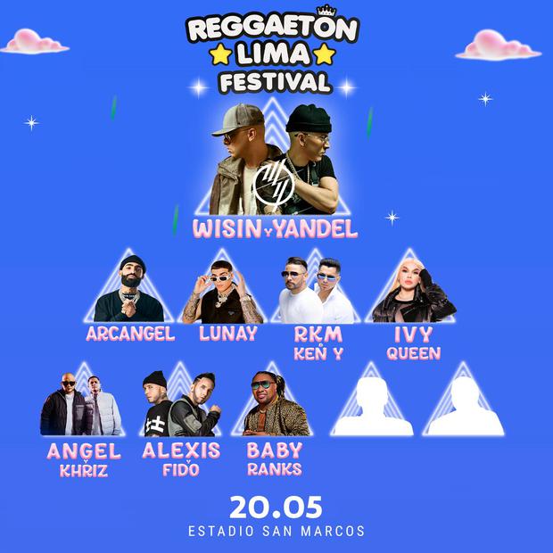 “Reggaetón Lima Festival” qué artistas se presentarán, dónde será el