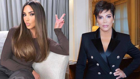 Kris Jenner reveló su último deseo en el episodio de esta semana de "The Kardashians", diciendo que quiere que sus cenizas se conviertan en collares para sus hijos. (Foto: @KrisJenne/ @KimKardashian- Instagram)