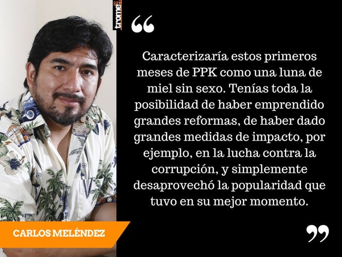 Carlos Meléndez analiza los seis meses del gobierno de PPK