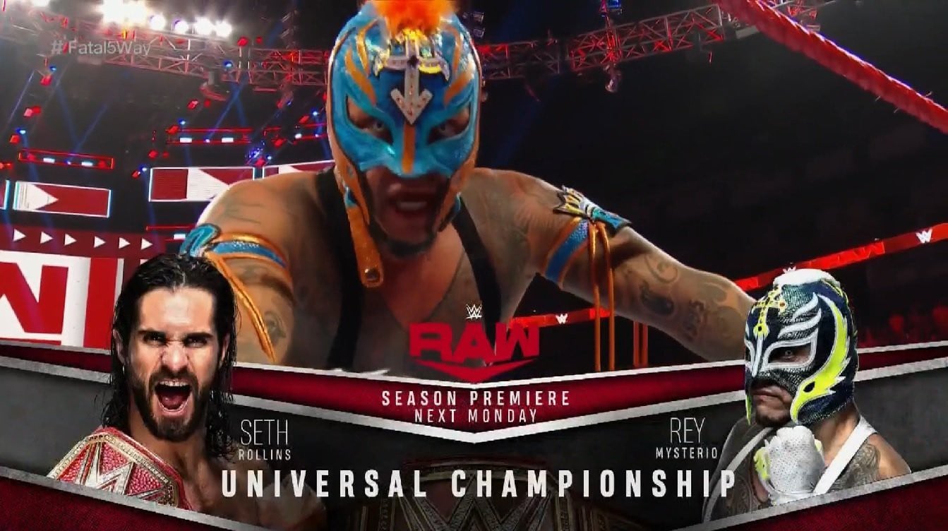 Rey Mysterio tendrá una oportunidad por el título Universal. (WWE)