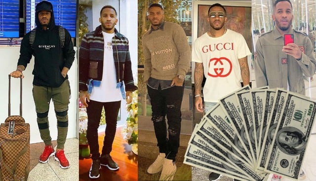 Jefferson Farfán y sus millonarios outfits que pueden llegar a valer más de 2.500 dólares. (Fotos: Instagram)