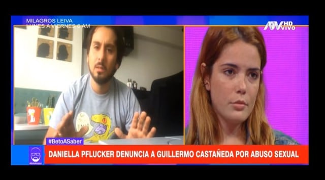 Daniella Pflucker se reafirma en denuncia contra Guillermo Castañeda