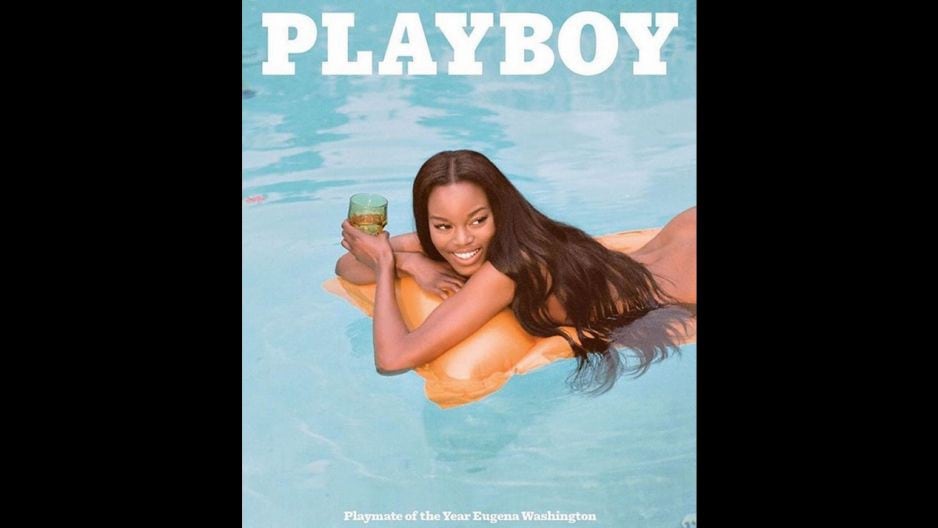 Eugena Washington, modelo y actriz de Palmdale en California, es la primera ‘playmate’ del año en Playboy ‘más vestida’. (Foto: Playboy USA)