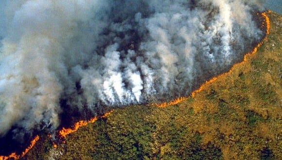 Se registran 71.497 focos de incendio en la Amazonía, el mayor número en los últimos siete años