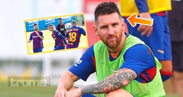 Lionel Messi trabajó con Barcelona en el segundo entrenamiento del día. (Foto: FC Barcelona)