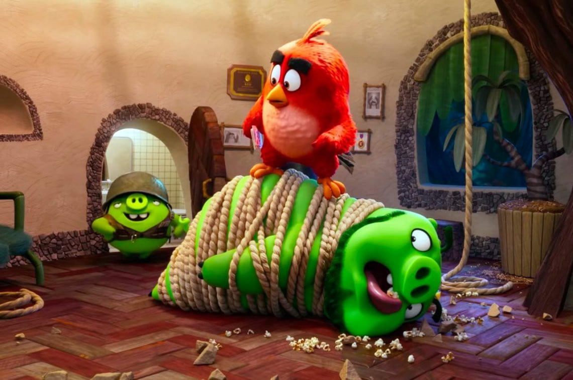 La primera película de "Angry Birds" logró recaudar 350 millones de dólares en todo el mundo.  (Fotos: Andes Films)