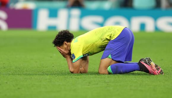Brasil perdió en tanda de penales ante Croacia. (Foto:Matthew Ashton - AMA/Getty Images)