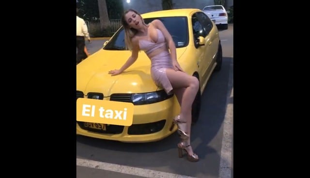 Flavia Laos y su candente baile de 'El Taxi'