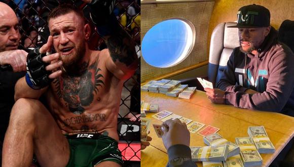Floyd Mayweather se llevó 35 mil dólares por apostar contra Conor McGregor. (UFC/ Instagram)
