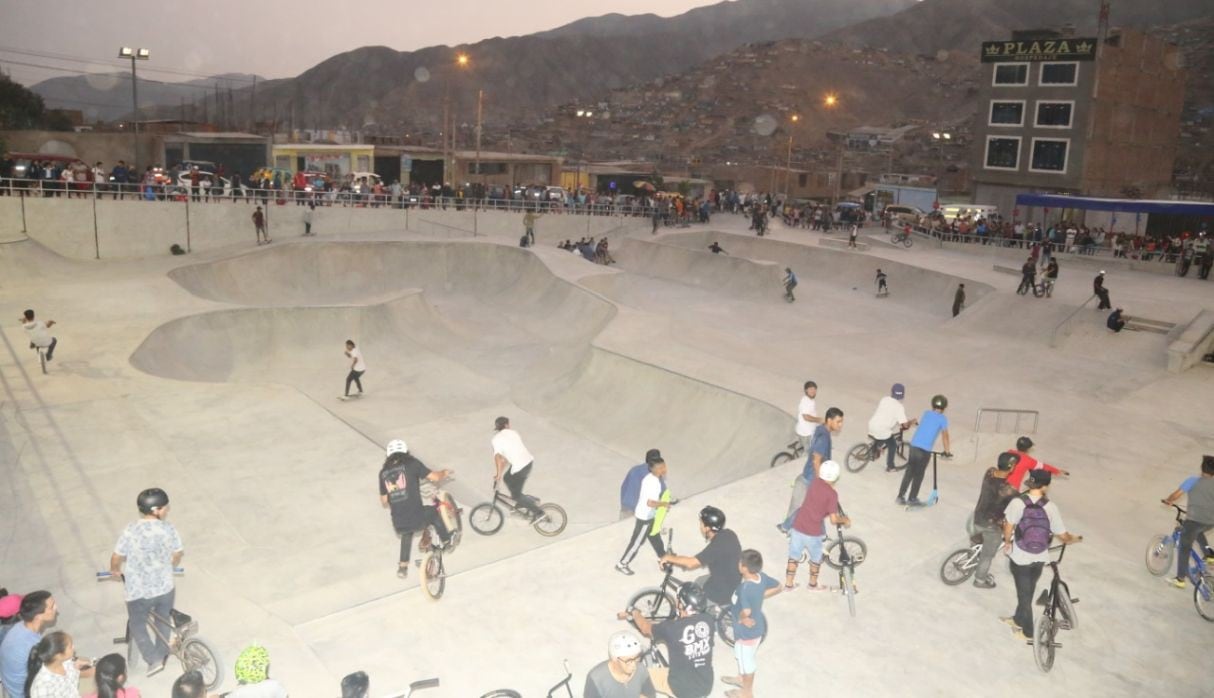Se planea usar el nuevo skatepark en campeonatos nacionales e internacionales. (Foto: Difusión)