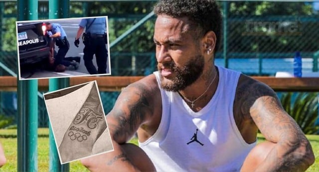 Neymar  reaccionó a crimen de  George Floyd en sus redes sociales
