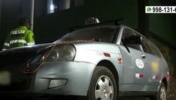 Taxista es asaltado mientras dormía. Foto: América Noticias