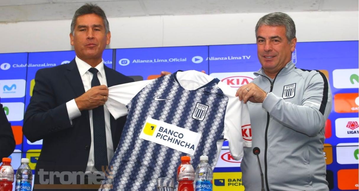 Pablo Bengoechea fue presentado como nueva entrenador de Alianza Lima