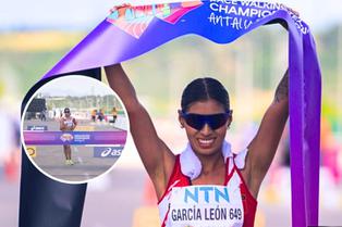 Kimberly García ganó medalla de oro en Mundial de Marcha de Turquía [VIDEO]
