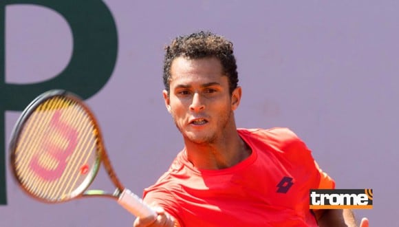 Juan Pablo Varillas ganó en Roland Garros (Foto: @espn)