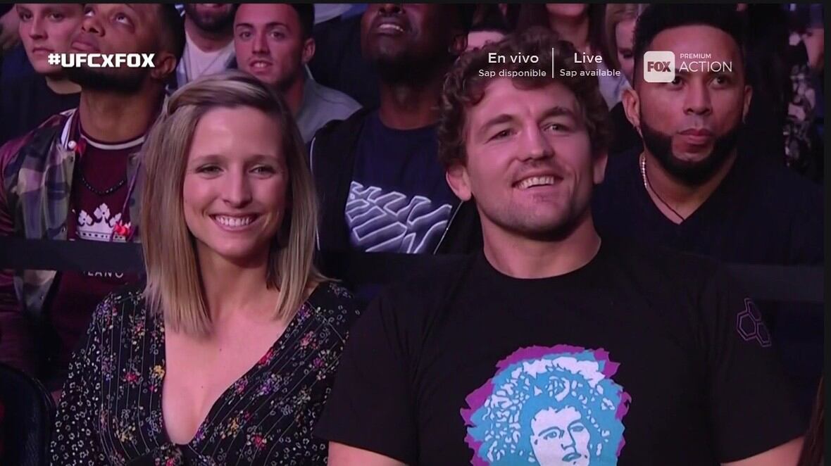 Ben Askren espera por su primer rival en UFC (Captura TV)