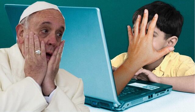 El papa Francisco aconseja prestar atención a la curiosidad de los más jóvenes en Internet