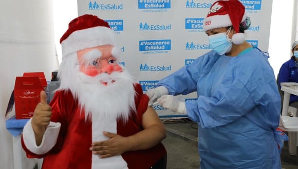 EsSalud dispuso horarios especiales en sus vacunatorios para mañana 25 de diciembre. (Foto: EsSalud)