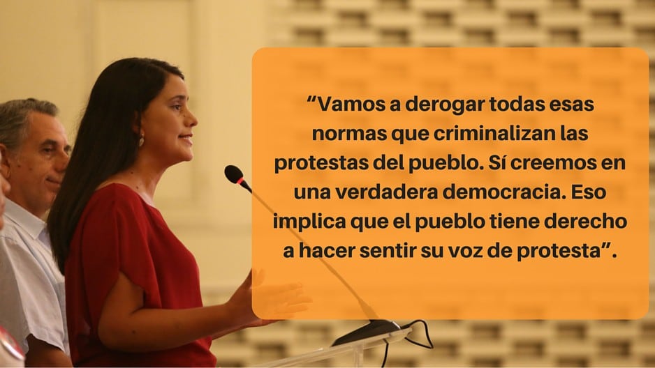 Verónika Mendoza cerró campaña en Cajamarca y estas fueron sus mejores frases. (Foto: Composición fotográfica)