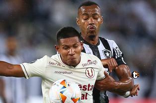 Universitario cayó 3-1 ante Botafogo y este es su nuevo lugar en Grupo D [VIDEO]