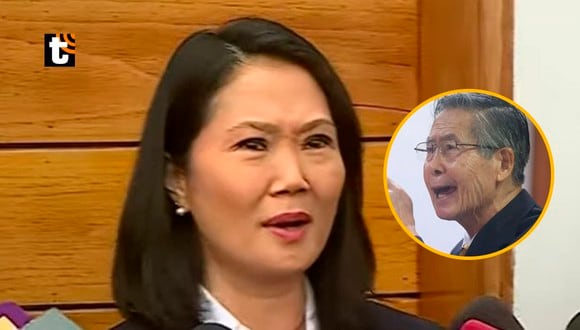 Keiko Fujimori se pronuncia por fallo de TC sobre Alberto Fujimori.
