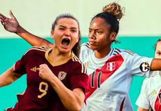 Ver, Perú vs Venezuela Sub 20 femenino EN VIVO: (1-5) sigue partido clave por hexagonal final