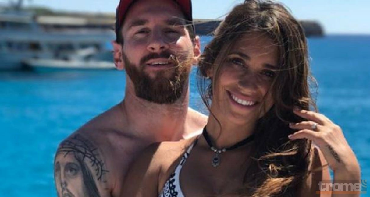 Lionel Messi aprovechó días libres para escapar con Antonella Roccuzzo a Ibiza