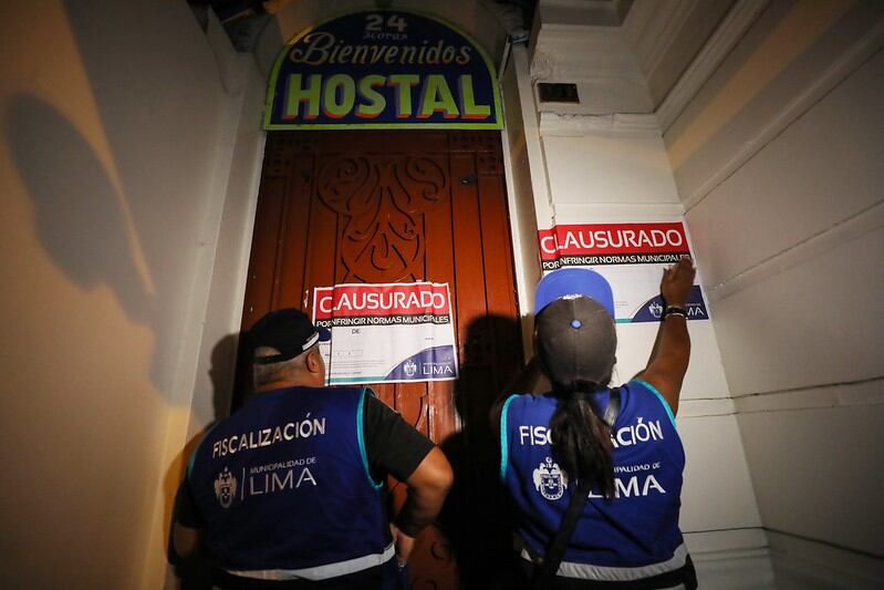 La Municipalidad de Lima clausuró en estos días 15 hostales donde se ofrecían servicios en condiciones insalubres. (Foto: Difusión)