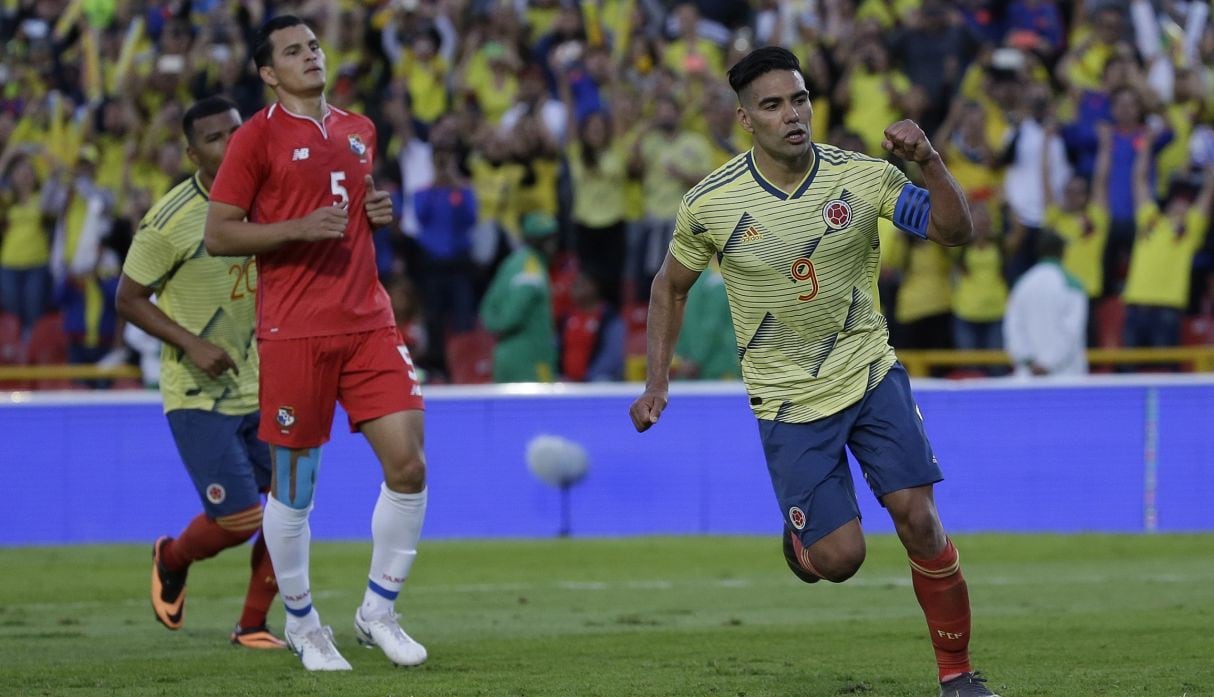 Colombia vs Panamá, amistoso internacional en Bogotá.