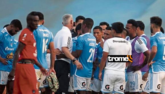 Tiago Nunes se enfrentó a Yoshimar Yotún en el partido de Sporting Cristal frente a César Vallejo. (Foto: Trome)