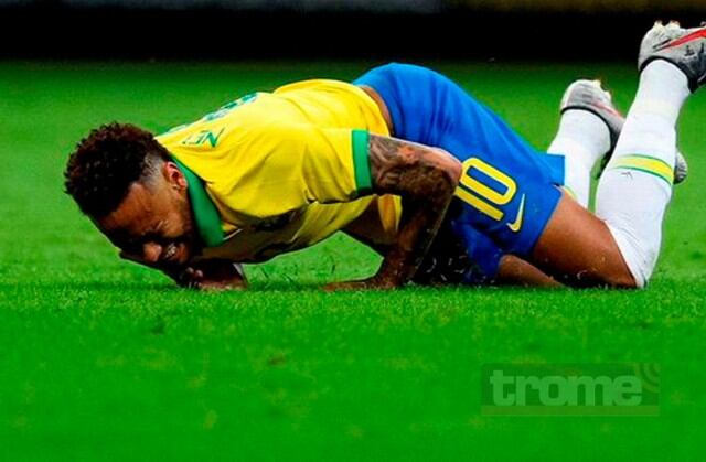 Neymar recibe burlas en París tras su nueva lesión con Brasil