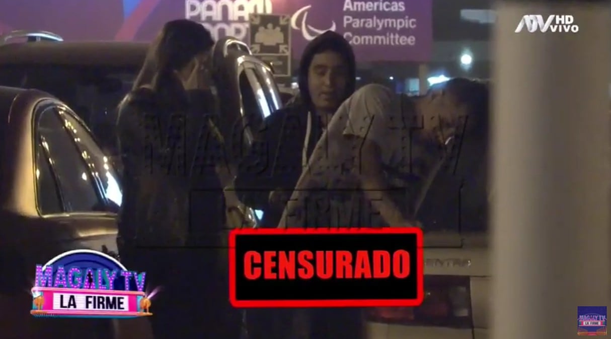 Christian Cueva fue captado por las cámaras de Magaly Tv orinando en pleno aeropuerto Jorge Chávez