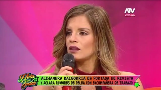 Alejandra Baigorria habla de Jazmín Pinedo
