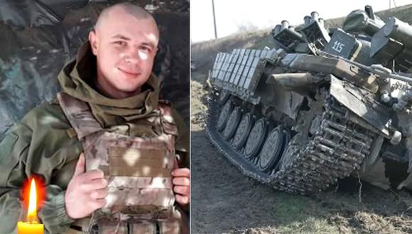 El soldado Vitaliy Skakun es considerado un héroe en Ucrania. (Foto: Facebook / Twitter)