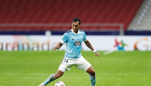 Renato Tapia cumple una destacada participación en su club Celta de Vigo.