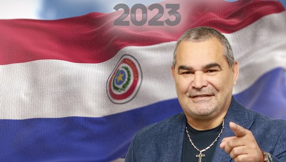 José Luis Chilavert presenta su candidatura a la presidencia de Paraguay. (Foto: Tw Chilavert)