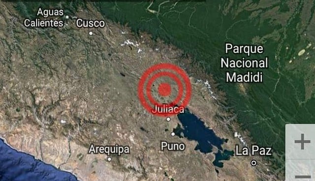 Fuerte sismo se sintió en Brasil, Chile y Bolivia.
