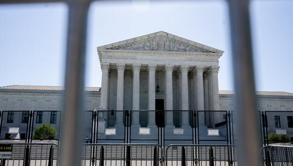 La Corte Suprema de EE. UU. en Washington, DC, el 6 de junio de 2022. (Foto de Stefani Reynolds / AFP)
