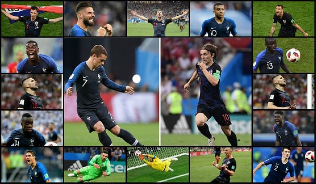 Francia vs Croacia: La final del Mundial Rusia 2018 |